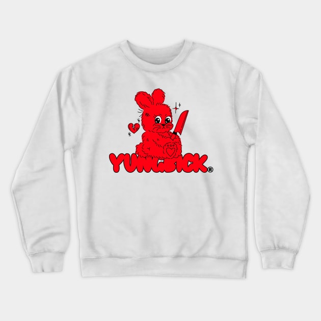 Evil Bunny Crewneck Sweatshirt by YungBick